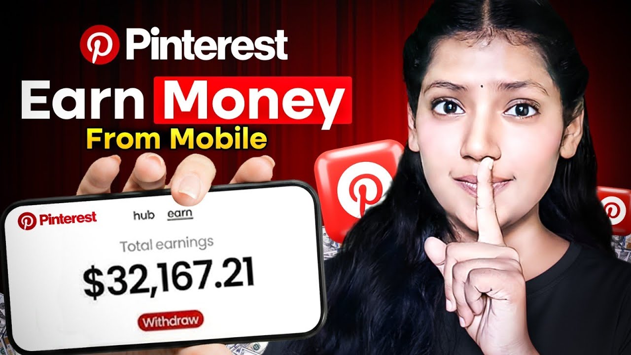 How to Earn money with Pinterest in Mobile | Pinterest Affiliate Marketing(Step By Step)