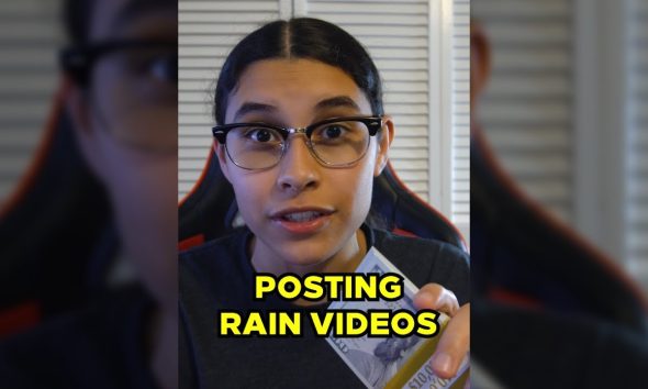 I Tried Making Money Posting Rain Videos