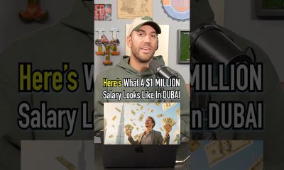 What A $1 Million Salary Look Like In Dubai?! #shorts #salary #money #dubai #million
