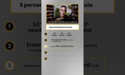 5 Important PERSONAL FINANCE RULES! | Ankur Warikoo #shorts