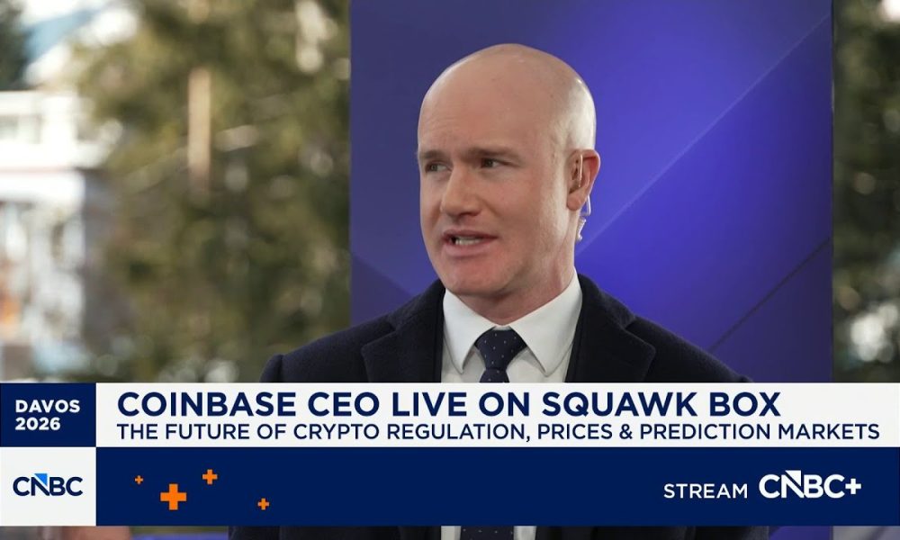 Coinbase CEO Brian Armstrong on crypto regulation: Banks should compete on a level playing field