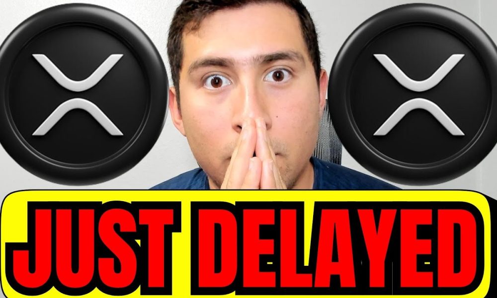 JUST IN DELAYED NEWS!! XRP PREPARE NOW
