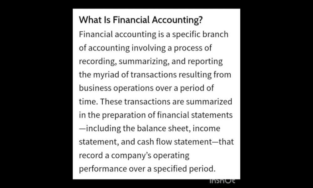 what is financial accounting