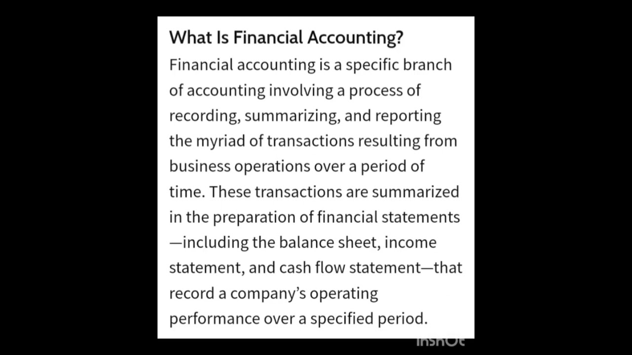 what is financial accounting
