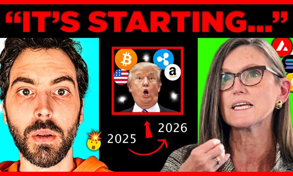 “Trump Will Make Crypto EXPLODE” Cathie Wood on Bitcoin in 2026 + BIG XRP NEWS!