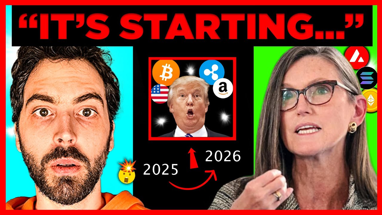 “Trump Will Make Crypto EXPLODE” Cathie Wood on Bitcoin in 2026 + BIG XRP NEWS!