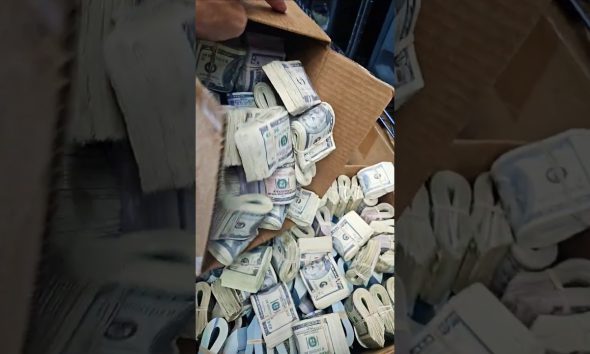 Asmr unboxing million dollars money cash dinero millionaire #wealth #motivation #asmr #money