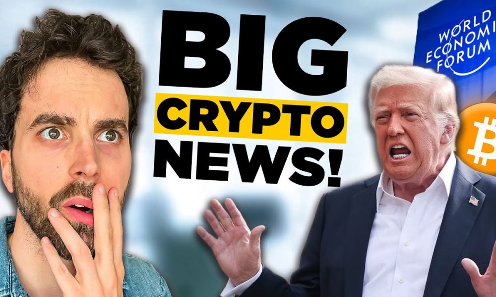 BREAKING: BIGGEST NEWS for CRYPTOCURRENCY at WEF Davos 2026