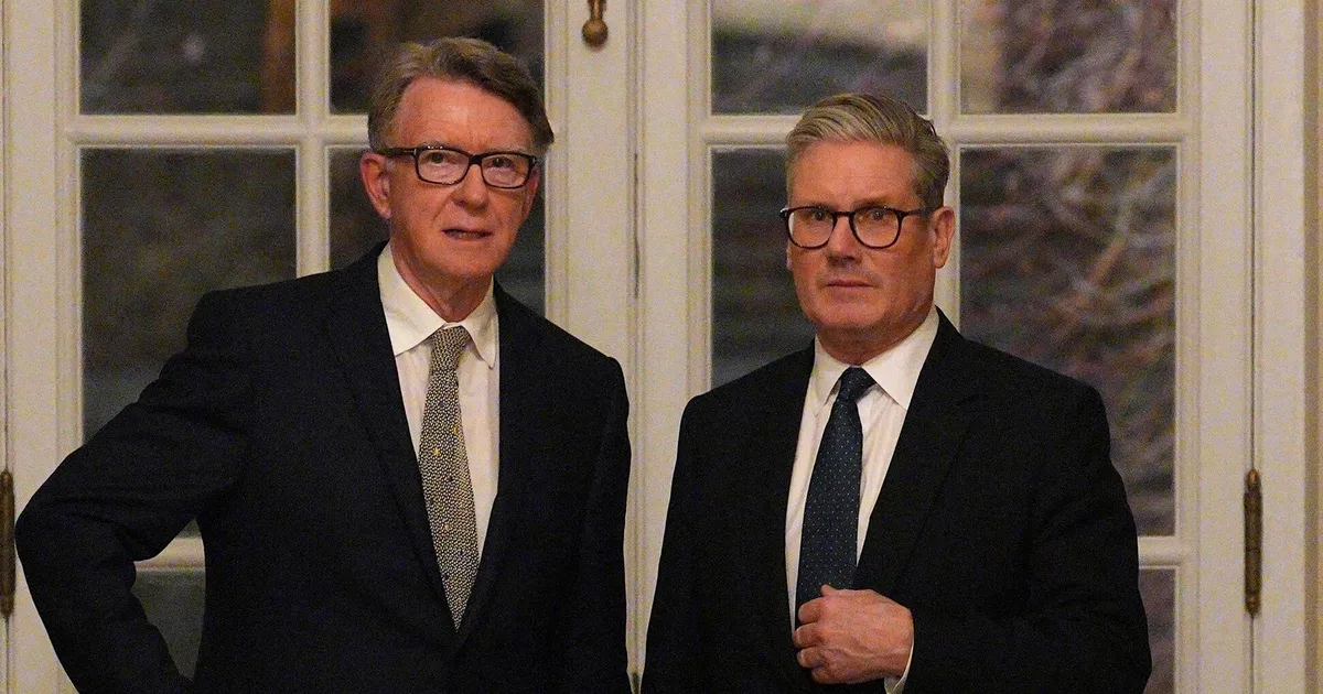 Keir Starmer Calls For Peter Mandelson's Expulsion From Lords