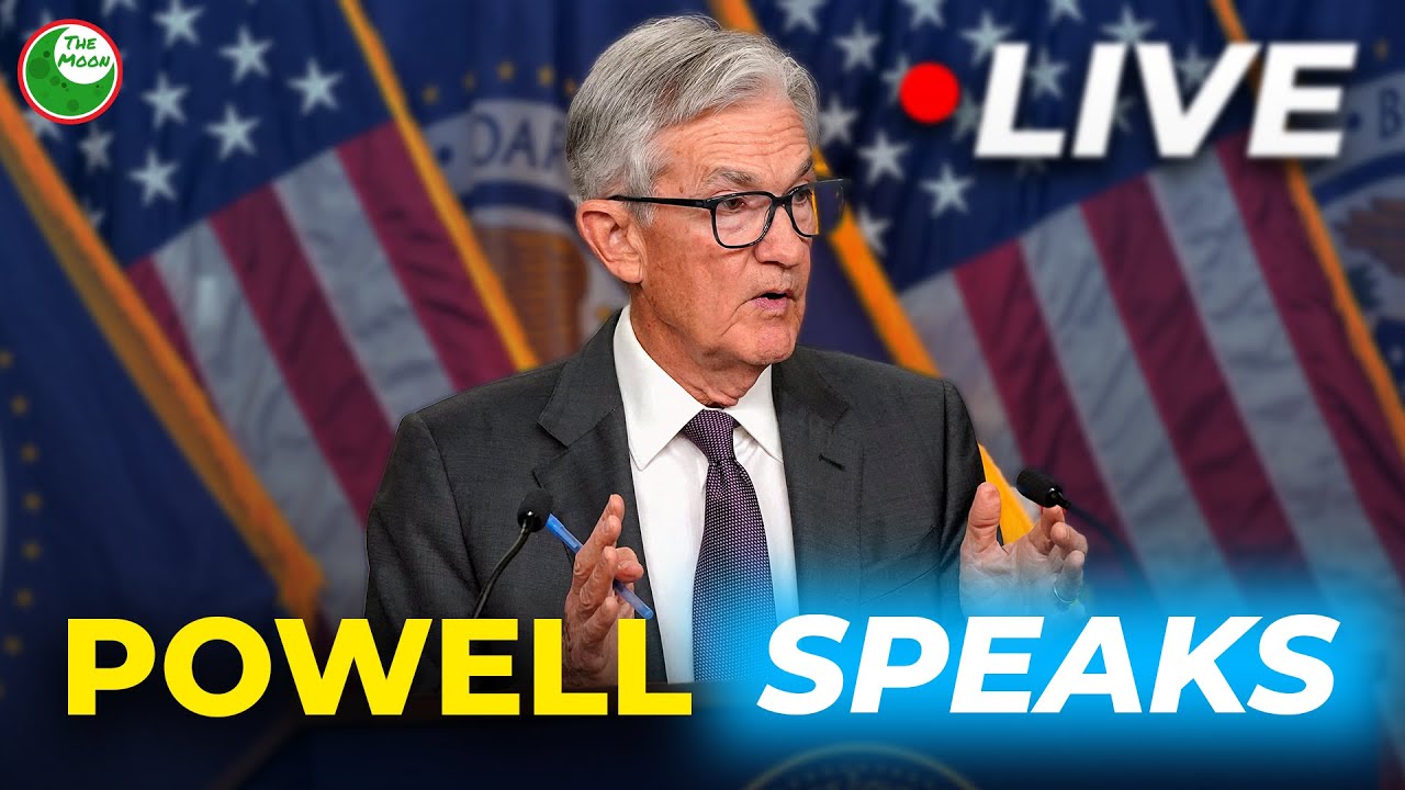 INTEREST RATE DECISION LIVE! (Powell Speech & Bitcoin Update)