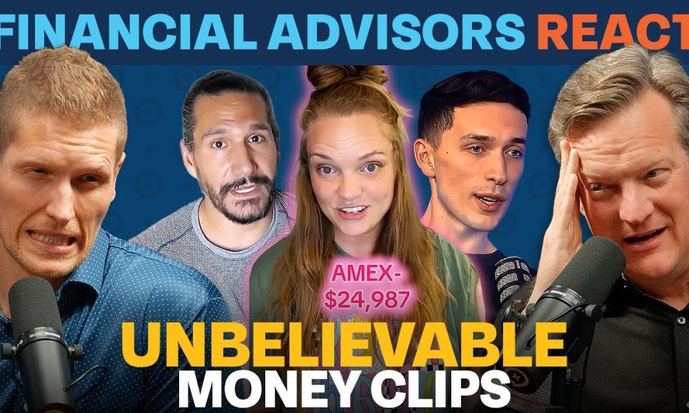 Financial Advisors React to UNBELIEVABLE Money Clips
