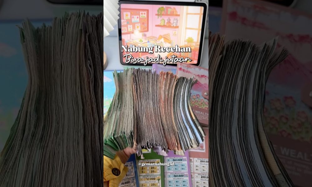 Nabung recehan bisa jadi jutaan #nabung #money #sinkingfunds