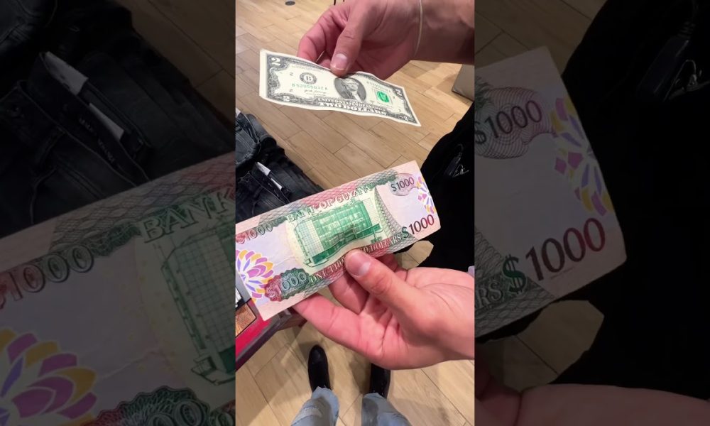 What you prefer 1000 Guyana or 2$ #shots #travel #nyc #money #guyana #usa #giveaway #like