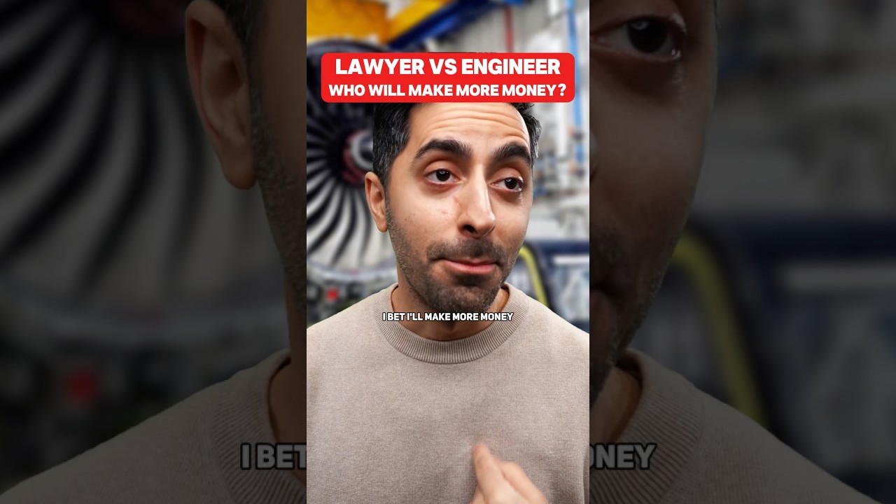 Mechanical Engineer VS Lawyer. Who's richer? #shorts #finance