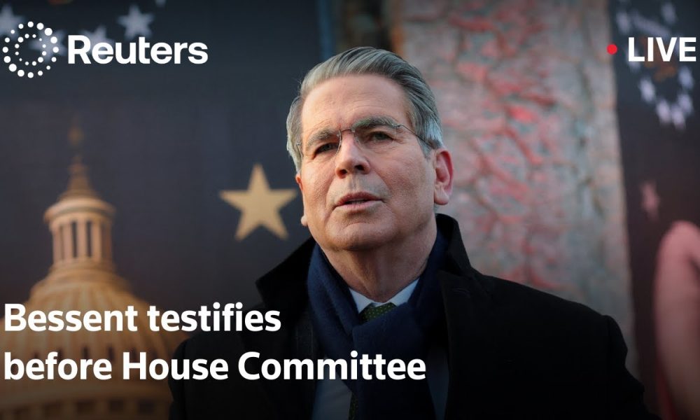 LIVE: Bessent testifies before the House Committee on Financial Services