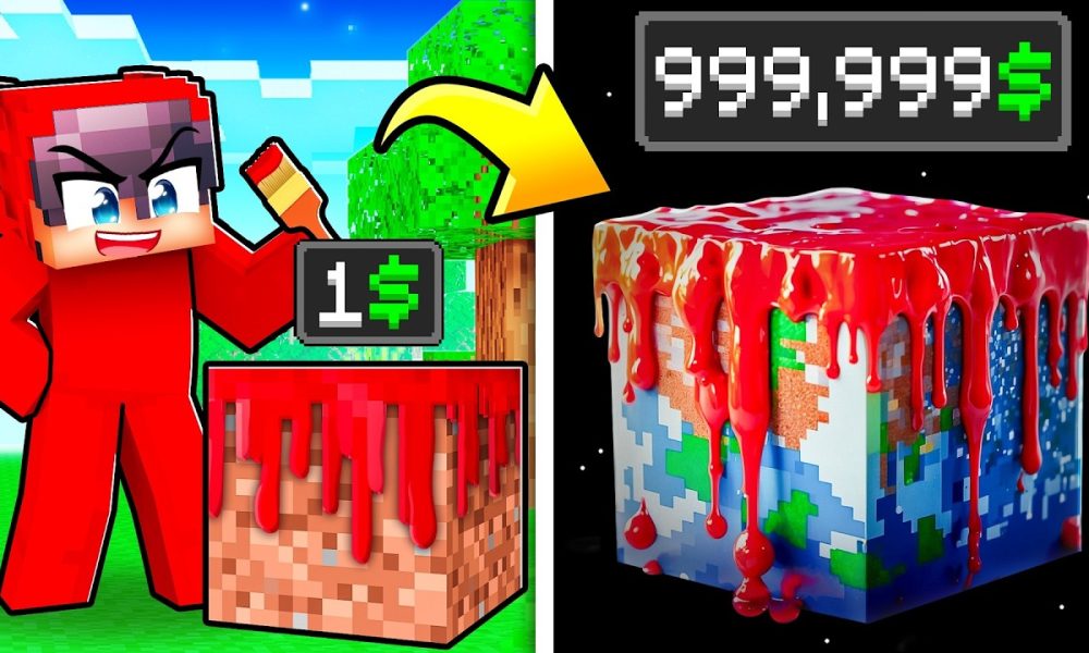 Minecraft, But Your Color = Your Money