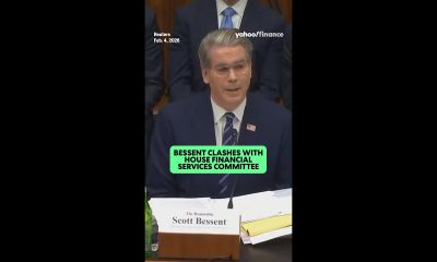 Watch Treasury Secretary Bessent clash with the US House Financial Services Committee.