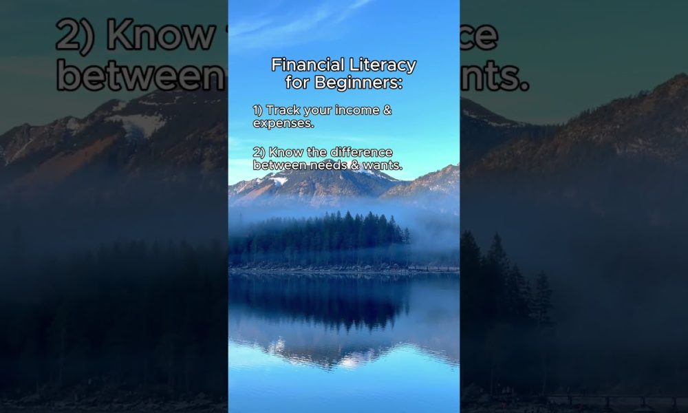 Financial Literacy For Beginners