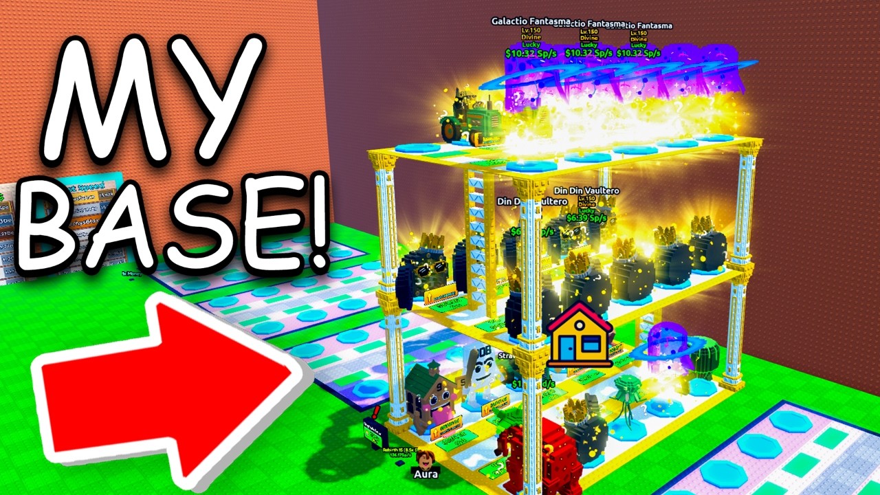 I Got The MONEY BASE In Escape Tsunami for Brainrots