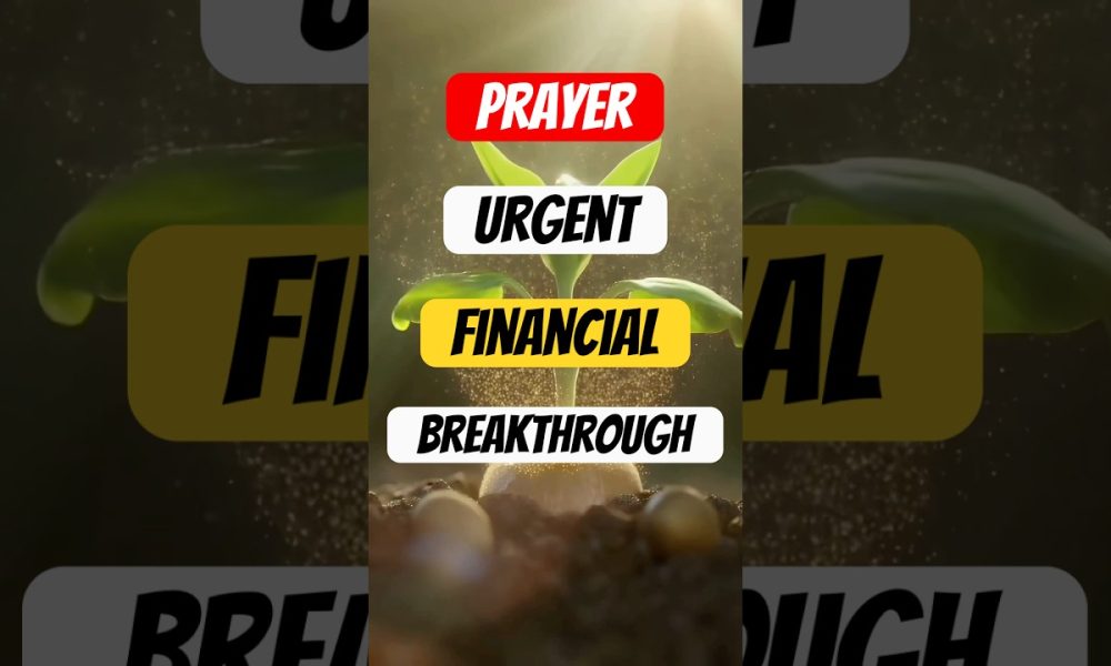 Prayer for Financial Breakthrough, Debt Relief & Divine Provision