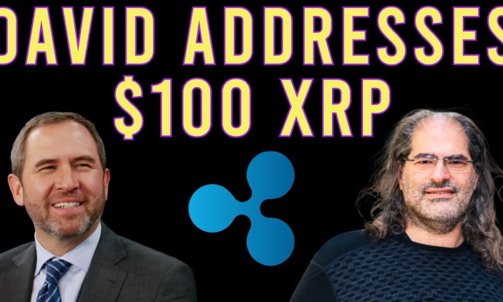 David Addresses $100 XRP