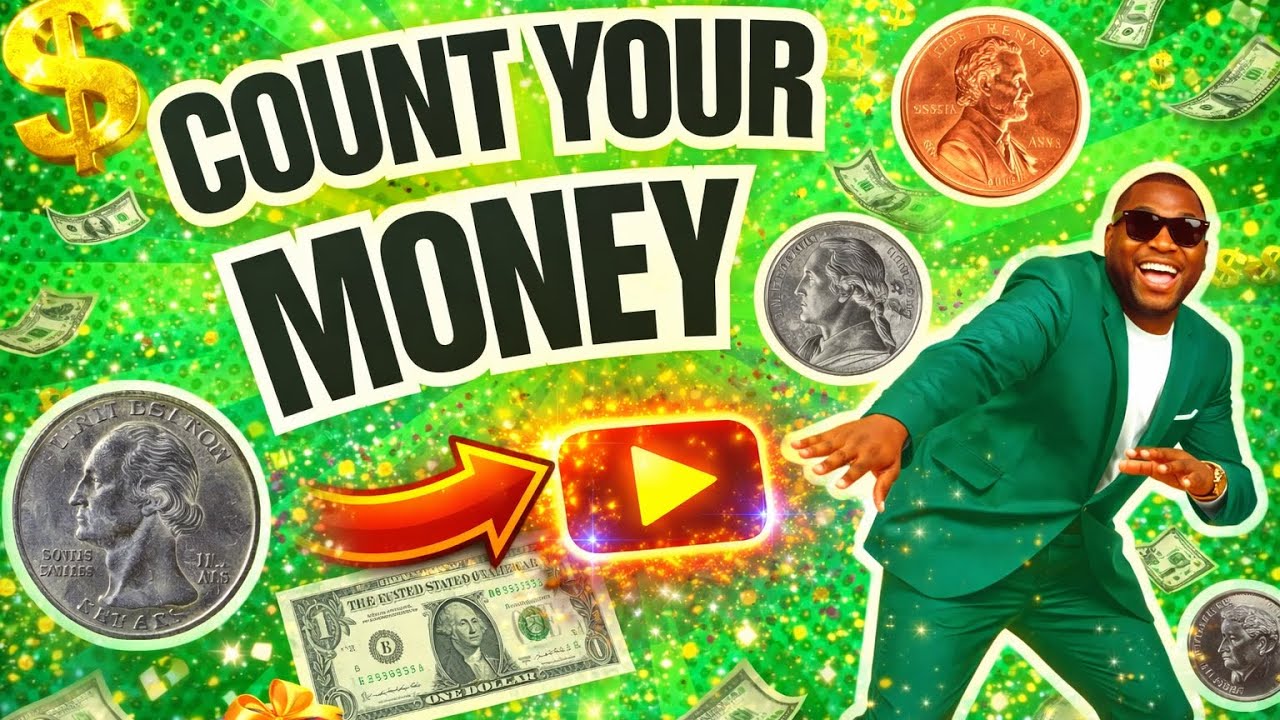 The Money Song for Kids | Penny, Nickel, Dime, Quarter | MISTER B | Nursery Rhymes + Kids songs