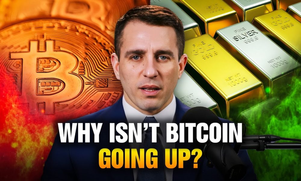 Why Isn't Bitcoin Going Up While Gold & Silver Are Surging?