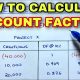 How to Calculate Discounting Factors? - Financial Management