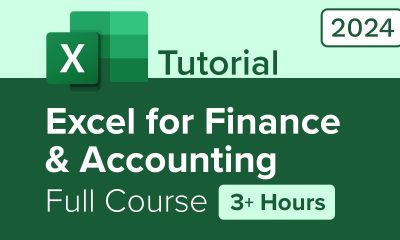 Excel for Finance and Accounting Full Course Tutorial (3+ Hours)