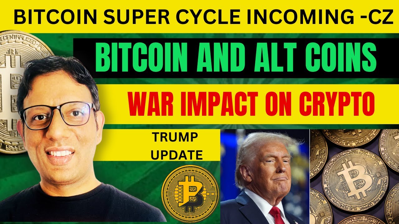 BITCOIN SUPER CYCLE INCOMING - CZ Binance Founder | Bitcoin and ALT coin analysis | Crypto Market