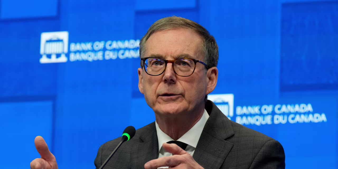 Bank of Canada Gov. Macklem Warns of Misdiagnosing Economic Weakness