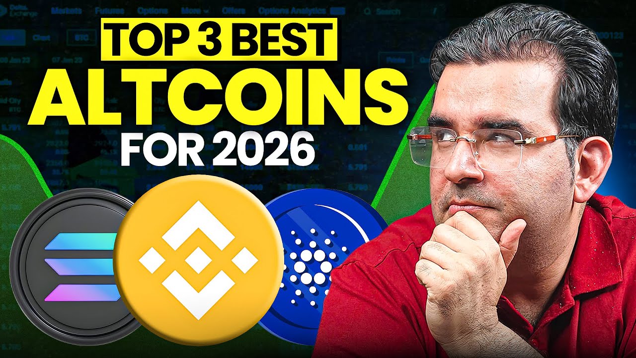 Top 3 Best Altcoins to Invest for 2026 | Crypto Investing | Sanjay Kathuria