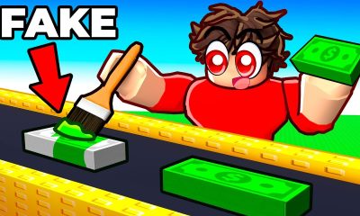 Printing $1,000,000 of FAKE MONEY in Roblox...