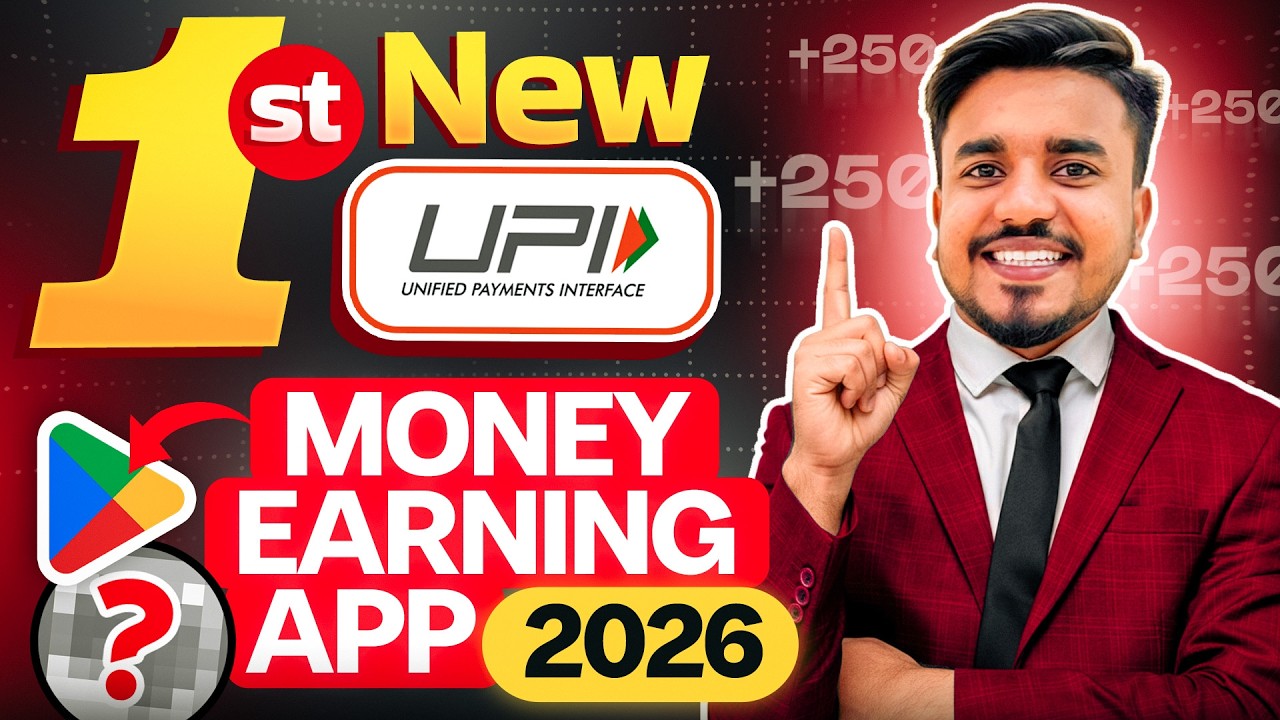 2026 NEW UPI MONEY EARNING APP || New Paytm Earning App || New Earning App Today | BharatPe UPI App