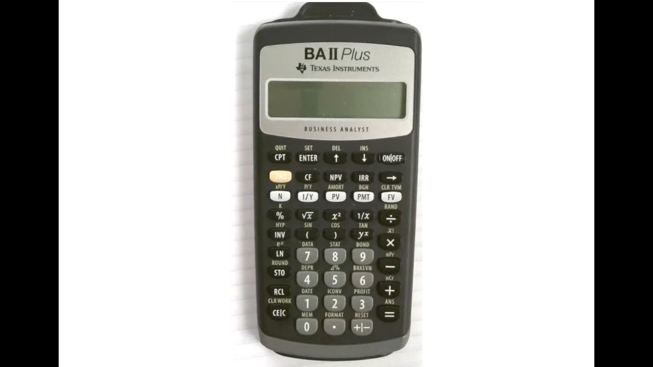 How to Use a Financial Calculator