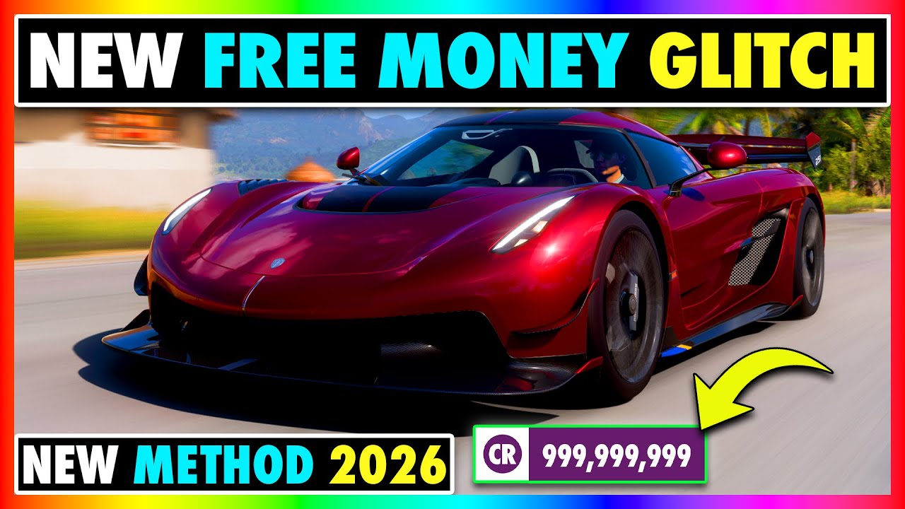 NEW Free Forza Horizon 5 Money Glitch - Unlimited Credits INSTANTLY (2026)