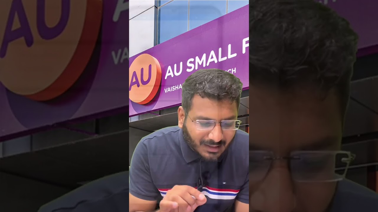 AU Small Finance Bank Zero Balance Account #shorts