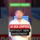 Top 10 Crypto Investing in Market Crash 2026 - DCA coins #shorts #crypto #trading #bitcoin #altcoin