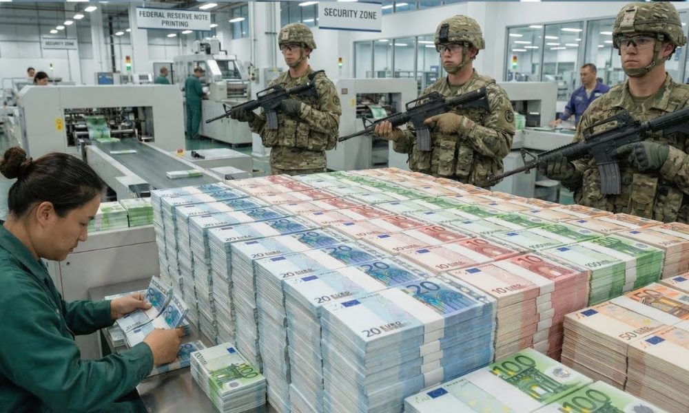 Inside Europe’s Money Factory: How the Euro Is Printed and Secured (Full Process)