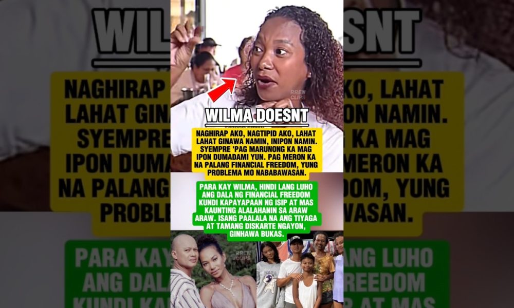 Wilma Doesnt: "Naghirap at Nagtipid Kami!" - Ang Sikreto sa Financial Freedom #shorts