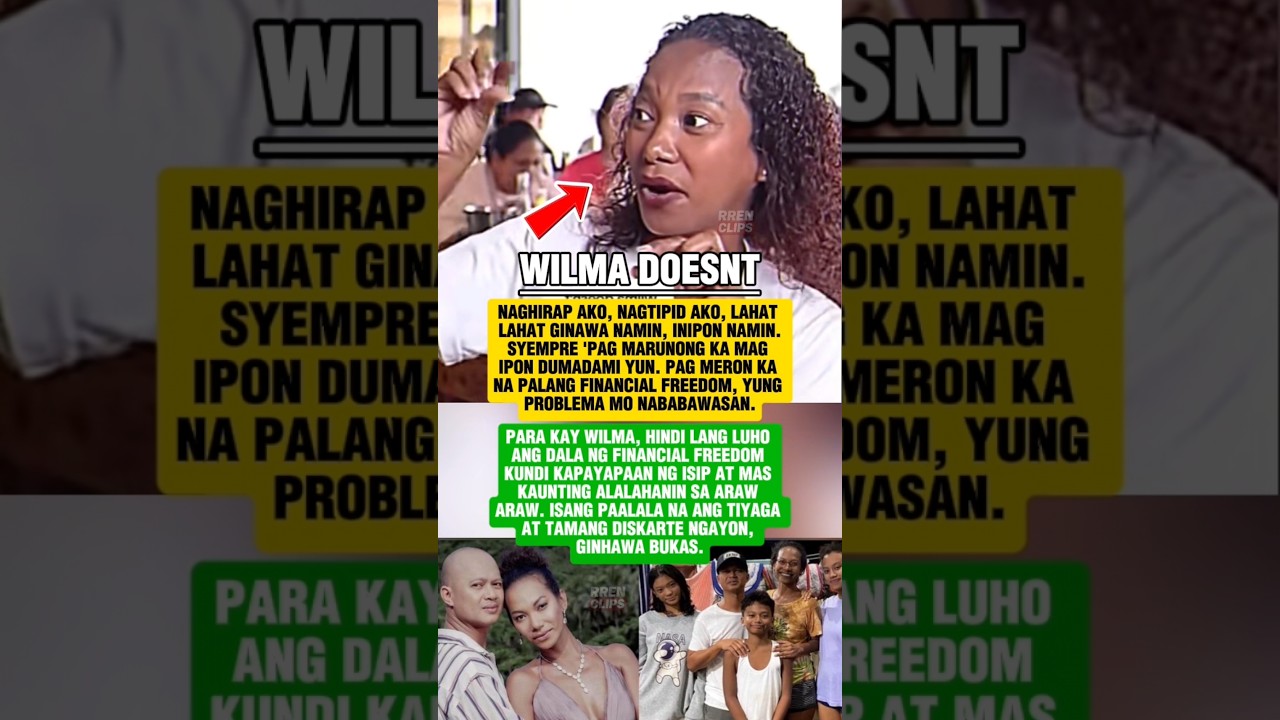 Wilma Doesnt: "Naghirap at Nagtipid Kami!" - Ang Sikreto sa Financial Freedom #shorts