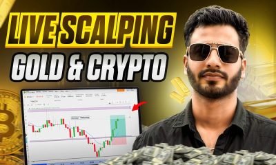 Crypto  Gold Live Trading 8 February  | Market Trader | #goldtrading #cryptotrading #bitcoin
