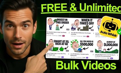 Create Unlimited AI Finance Videos in Bulk | 100% FREE Tools (2026)