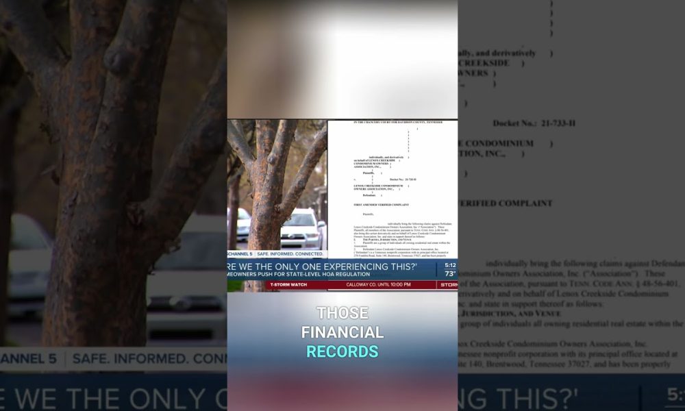 HOA Dues Skyrocket: Homeowners Left in Financial Dark #shorts