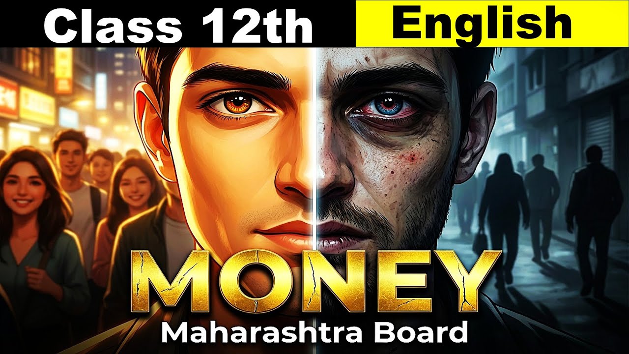Money Class 12 | Poem Section 2.6 | Animation | HSC Maharashtra Board English |In Hindi Rudra Mishra