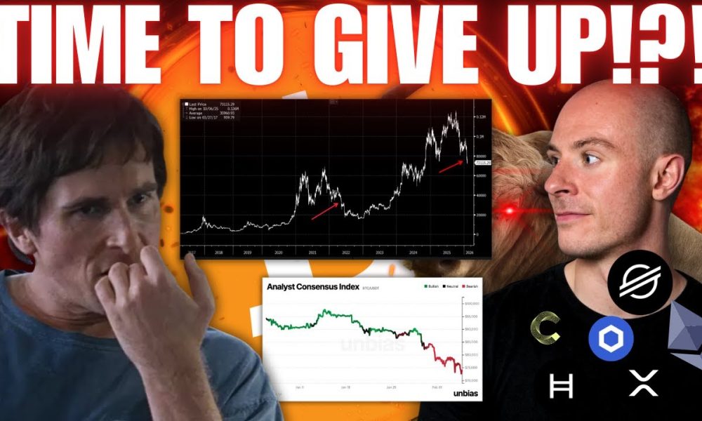 Is It Time To Give Up On Crypto And Move On?? How Low Will Bitcoin And Altcoins Go???