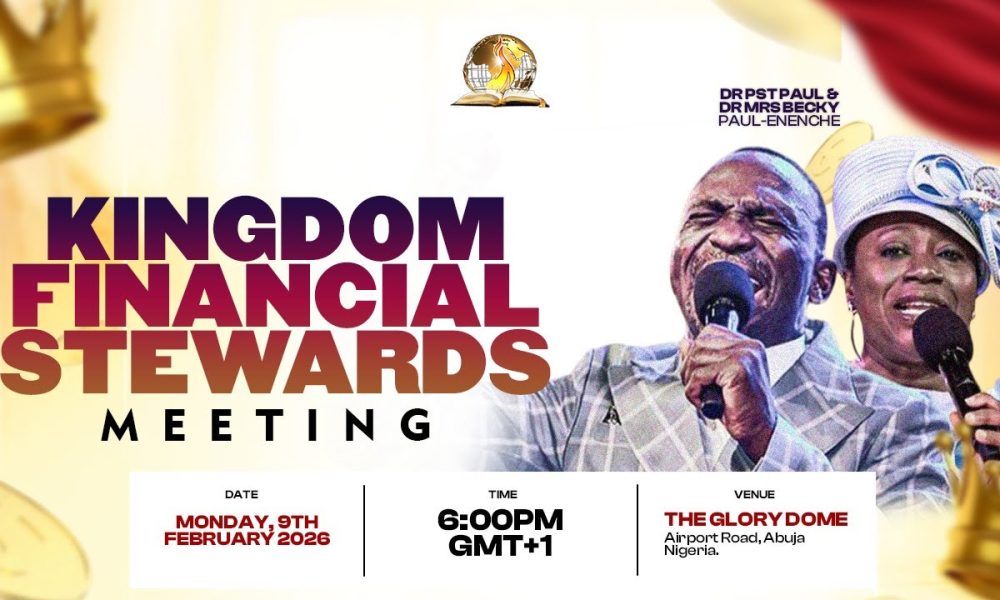 FEBRUARY 2026 KINGDOM FINANCIAL STEWARDS MEETING || 09-02-2026