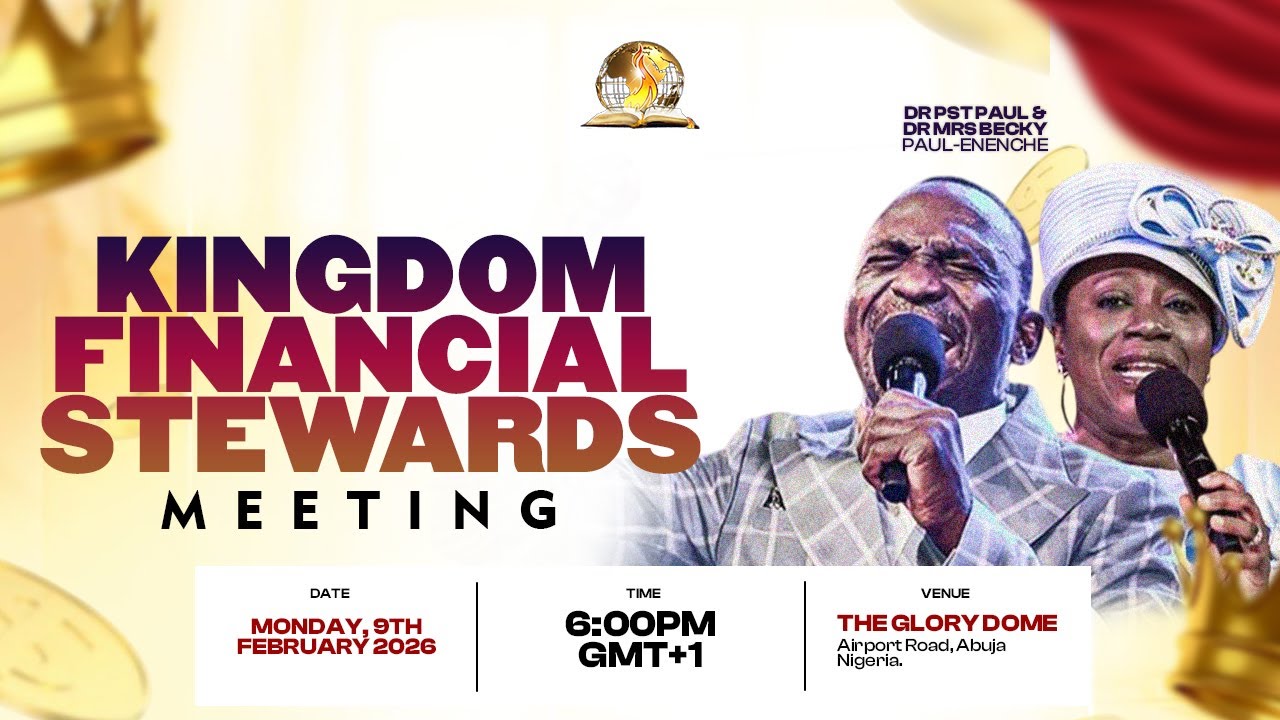 FEBRUARY 2026 KINGDOM FINANCIAL STEWARDS MEETING || 09-02-2026