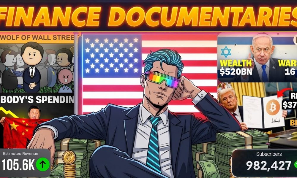 Build a Faceless USA Finance Documentary Channel Using 100% Free AI Tools!