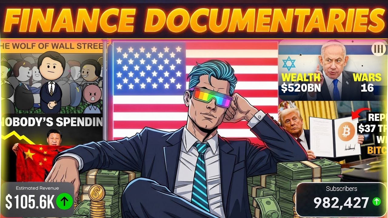 Build a Faceless USA Finance Documentary Channel Using 100% Free AI Tools!
